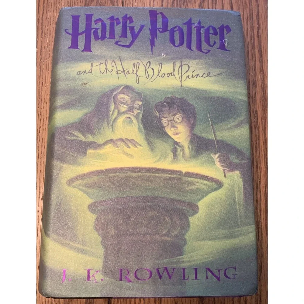 Harry Potter and The Half-Blood Prince 1st Edition 1st Print 652 Pages 11 Error‎